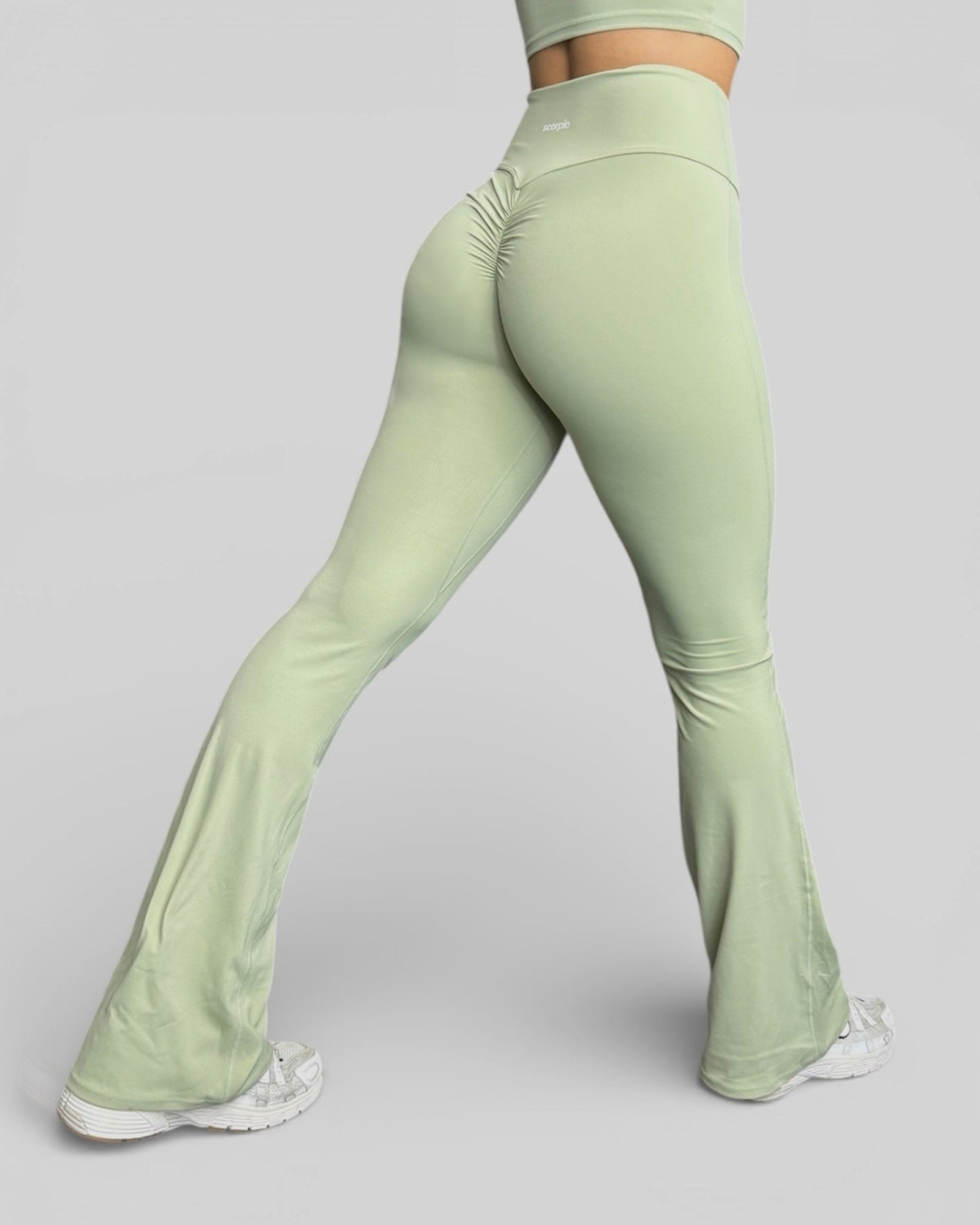 LEGGING FLARE VERDE